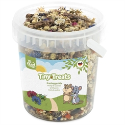 JR Farm Tiny Treats Græshoppe Mix 150g gnaver godbidder